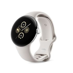 【未使用品】【即納】スマートウォッチ Google Pixel Watch 2 GPS搭載 Polished Silver/Porcelain GA05031-GB 腕時計 ウェアラブル