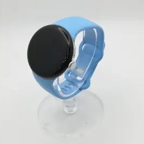 【中古】Google Pixel Watch2 Bluetooth/Wi-Fiモデル PolishedSilverアルミケース/Bayアクティブバンド【新橋烏森通り】保証期間１ヶ月【
