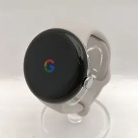 【中古】Google Pixel Watch2 Bluetooth/Wi-Fiモデル PolishedSilverアルミケース/Porcelainアクティブバンド【神保町】保証期間１ヶ月【