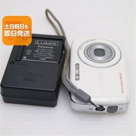 超美品 DMC-S1 ホワイト 即日発送 Panasonic LUMIX デジカメ 本体 あすつく 土日祝発送OK