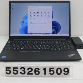 Lenovo ThinkPad E15 Gen2 Core i5 1135G7 2.4GHz/8GB/256GB(SSD)/15.6W/FHD(1920x1080)/Win11 【553261509】