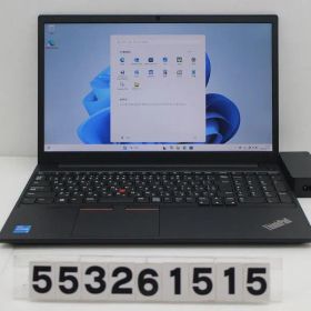 Lenovo ThinkPad E15 Gen2 Core i5 1135G7 2.4GHz/8GB/256GB(SSD)/15.6W/FHD(1920x1080)/Win11 【553261515】