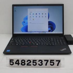 Lenovo ThinkPad E15 Gen2 Core i5 1135G7 2.4GHz/16GB/256GB(SSD)/15.6W/FHD(1920x1080)/Win11 【548253757】