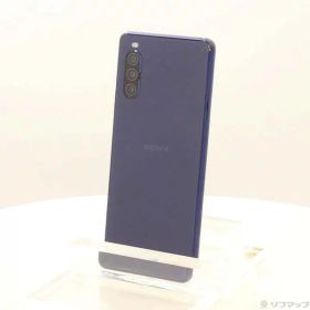 【中古】SONY(ソニー) Xperia 10 II 64GB ブルー SOSAP4 Y!mobile 〔ネットワーク利用制限▲〕 【262-ud】