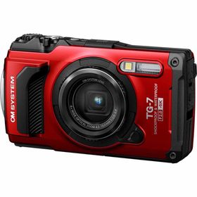OM SYSTEM デジタルカメラ「Tough TG-7」(レッド) TG-7-RED 返品種別A