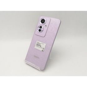 【中古】Oppo ymobile 【SIMフリー】 OPPO Reno11 A コーラルパープル 8GB 128GB【広島本通】保証期間１ヶ月【ランクA】