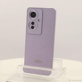 〔中古〕ワイモバイル OPPO Reno11 A 128GB コーラルパープル Y!mobile SIMフリー〔258-ud〕