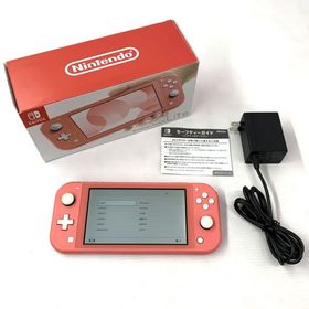 《ジャンク扱い》ニンテンドースイッチライト コーラル 動作確認済み/Nintendo Switch Lite/20年製/店頭/併売《ゲーム・山城店》Y209