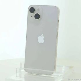 ソフマップ 〔中古品〕 iPhone14 128GB スターライト MPUQ3J／A SIMフリー【349】