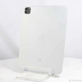 【中古】Apple(アップル) iPad Pro 11インチ 第2世代 128GB シルバー MY2W2J／A auロック解除SIMフリー 【297-ud】