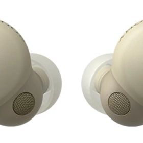 SONY ワイヤレスノイズキャンセリングステレオヘッドセット LinkBuds S WF-LS900N-C エクリュ 完全ワイヤレス Bluetooth LDAC対応 ソニー