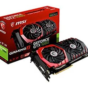 【中古】 MSI TWINFROZR VI クーリングシステム グラフィックボード GeForce GTX 1080 GAMING X 8G