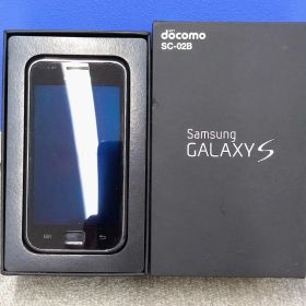 【ジャンク】ドコモ GALAXY S SC-02B ブラック 白ロム SIMなし