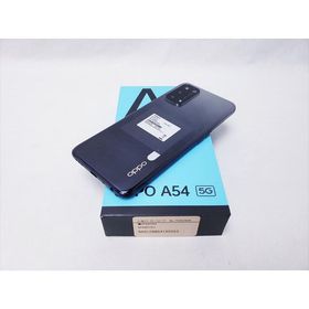 (中古) OPPO A54 5G シルバーブラック /OPG02SKU 【 SIMFREE】、au