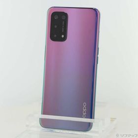 〔中古〕OPPO(オッポ) OPPO A54 5G 64GB ファンタスティックパープル OPG02 auロック解除SIMフリー〔344-ud〕