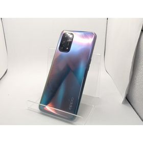 【中古】Oppo au 【SIMロック解除済み】 OPPO A54 5G ファンタスティックパープル 4GB 64GB OPG02【川崎駅前】保証期間１ヶ月【ランクB】
