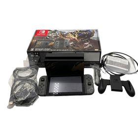 ■美品 Nintendo Switch モンスターハンターライズ スペシャルエディション HAC-001(01) 本体 ドック Joy-Con ACアダプター HDMIケーブル 箱付2644455
