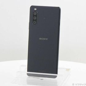 〔中古〕楽天モバイル Xperia 10 III Lite 64GB ブラック XQ-BT44 楽天 SIMフリー〔276-ud〕