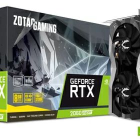【中古】 ZOTAC GAMING GeForce RTX 2060 SUPER MINI グラフィックスボード VD7006 ZT-T20610E-10M