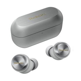【長期保証付】Technics(テクニクス) EAH-AZ100-S シルバー 完全ワイヤレスイヤホン Bluetooth5.3 IPX4 磁性流体ドライバー搭載
