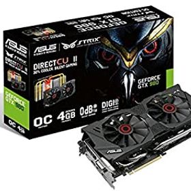 【中古】「非常に良い」ASUSTek STRIXシリーズ NVIDIA GeForce GTX980搭載ビデオカード オーバークロック メモリ4GB STRIX-GTX980-DC2OC-4GD5
