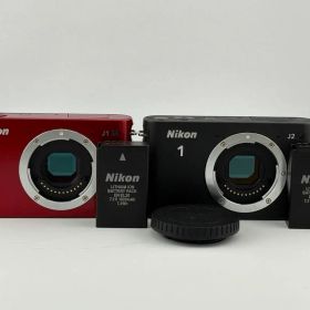 ★ニコンNikon 1 J1&J2 レッド＆ブラック