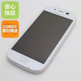 新品同様 F-06F らくらくスマートフォン3 ホワイト 即日発送 スマホ FUJITSU DoCoMo 本体 白ロム 土日祝発送OK 00000