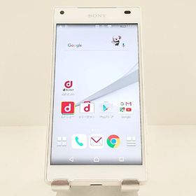 Xperia Z5 Compact SO-02H ドコモ ホワイト 送料無料 即決 本体 c20284