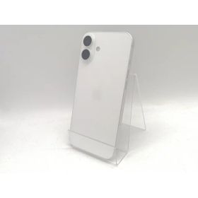 【中古】Apple 国内版 【SIMフリー】 iPhone 16 Plus 128GB ホワイト MXVC3J/A【熊本】保証期間1ヶ月【ランクA】