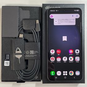 ★利用制限〇★ Galaxy S23 SC-51D ファントムブラック SIMロック解除済