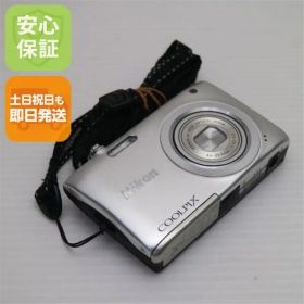 新品同様 COOLPIX A100 シルバー 即日発送 コンデジ Nikon 本体 土日祝発送OK 09000