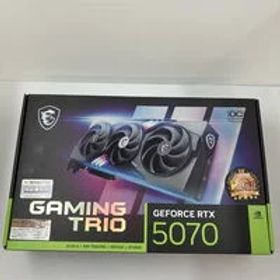 中古 MSI GeForce RTX 5070 12G GAMING TRIO OC (RTX5070 12G) 176908 状態： C:並品
