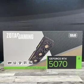 中古 ZOTAC ZT-B50700D-10P SOLID (RTX5070 12GB) 176910 状態： B:良品