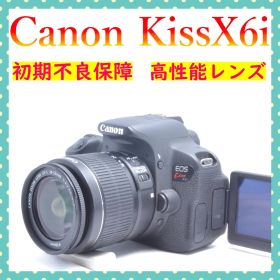 Canon EOS Kiss X6i✨標準レンズ✨一眼レフ✨初心者おすすめ✨