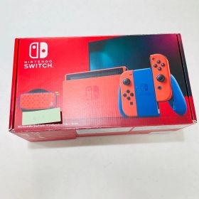 Nintendo Switch マリオレッド×ブルー セット 本体 付属品完備 キャリングケース付き 液晶ベゼルキズあり 内箱なし 新型 HAD-S-RAAAF XKJ10059069927