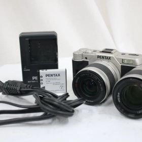 【返品保証】 ペンタックス Pentax Q10 SR smc PENTAX 5-15mm ED AL 15-45mm ED 付属品多数 e14585