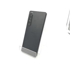 【中古】SONY au 【SIMフリー】 Xperia 1 IV ブラック 12GB 256GB SOG06【千葉】保証期間１ヶ月【ランクB】