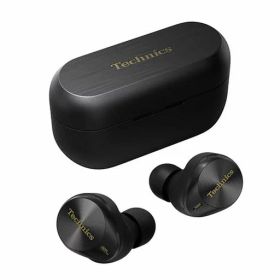 テクニクス ワイヤレスイヤホン EAH-AZ80-K ブラック bluetooth ノイズキャンセリング 3台マルチポイント IPX4 LDAC対応 ハイレゾ音質再生 急速充電対応 アプリ対応