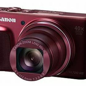 【中古】(非常に良い)Canon デジタルカメラ PowerShot SX720 HS レッド 光学40倍ズーム PSSX720HSRE