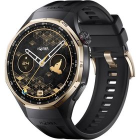 HONMA x HUAWEI WATCH GT 6 Pro スマートウォッチ 本間ゴルフコラボモデル プロレベルゴルフ機能 1.47インチ大画面 心電図分析 健康モニタリング 46mm ブラック