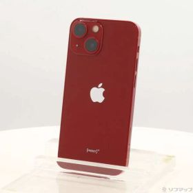 ソフマップ 〔中古品〕 iPhone13 mini 128GB プロダクトレッド MLJG3J／A SIMフリー【276】