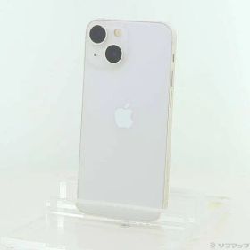 ソフマップ 〔中古品〕 iPhone13 mini 512GB スターライト MLJR3J／A SIMフリー【258】