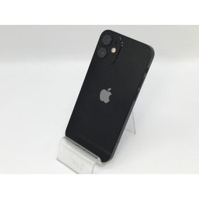【中古】Apple 楽天モバイル 【SIMフリー】 iPhone 12 mini 128GB ブラック MGDJ3J/A【京都】保証期間１ヶ月【ランクC】