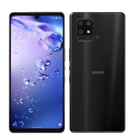 【中古】 A102SH AQUOS zero6 ブラック a102shbk7mtm
