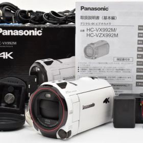 ＜良品＞パナ 4Kビデオカメラ HC-VX992MS-W ＜1167＞