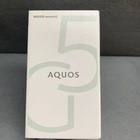 新品未使用 国内版 SIMフリー AQUOS sense 5G 64GB