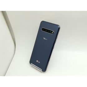 【中古】LG電子 SoftBank 【SIMロック解除済み】 LG V60 ThinQ 5G クラッシーブルー 8GB 128GB A001LG【新橋】保証期間１ヶ月【ランクA】