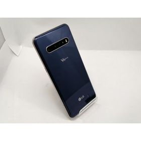 【中古】LG電子 SoftBank 【SIMロック解除済み】 LG V60 ThinQ 5G クラッシーブルー 8GB 128GB A001LG【宇田川】保証期間１ヶ月【ランクA】