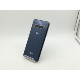 【中古】LG電子 SoftBank 【SIMロック解除済み】 LG V60 ThinQ 5G クラッシーブルー 8GB 128GB A001LG【神戸】保証期間１ヶ月【ランクB】