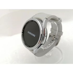 【中古】SAMSUNG Galaxy Watch6 Classic 43mm Wi-Fi/Bluetoothモデル SM-R950NZSAXJP シルバー【神保町】保証期間1ヶ月【ランクB】